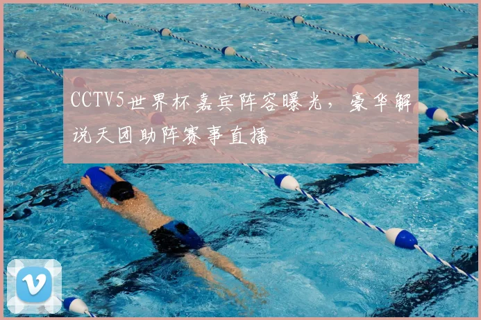 CCTV5世界杯嘉宾阵容曝光，豪华解说天团助阵赛事直播